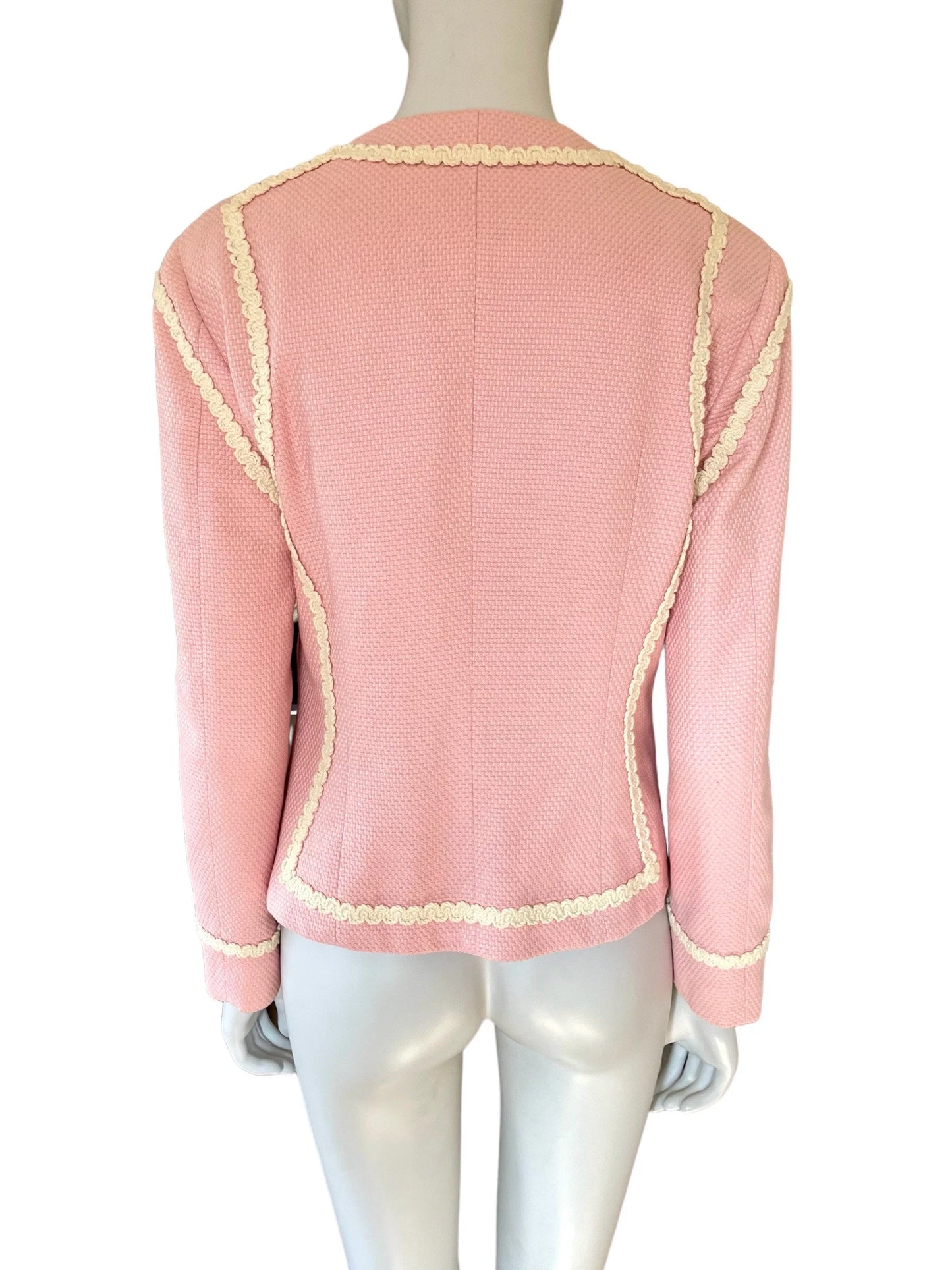 Moschino Cheap and Chic pink open jacket