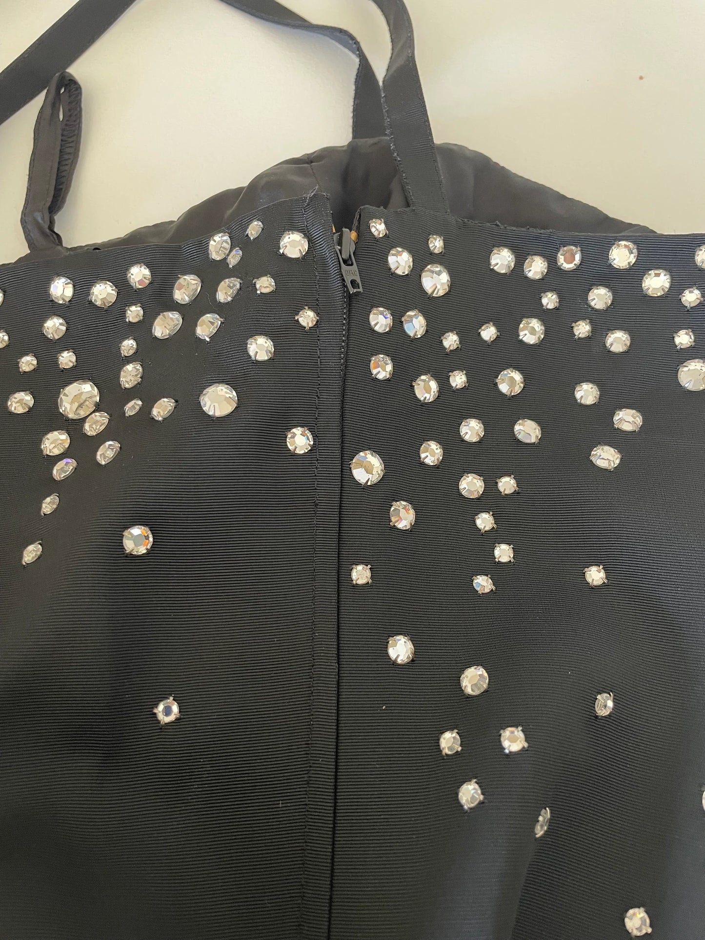 Yves Saint Laurent rhinestones sleeveless top