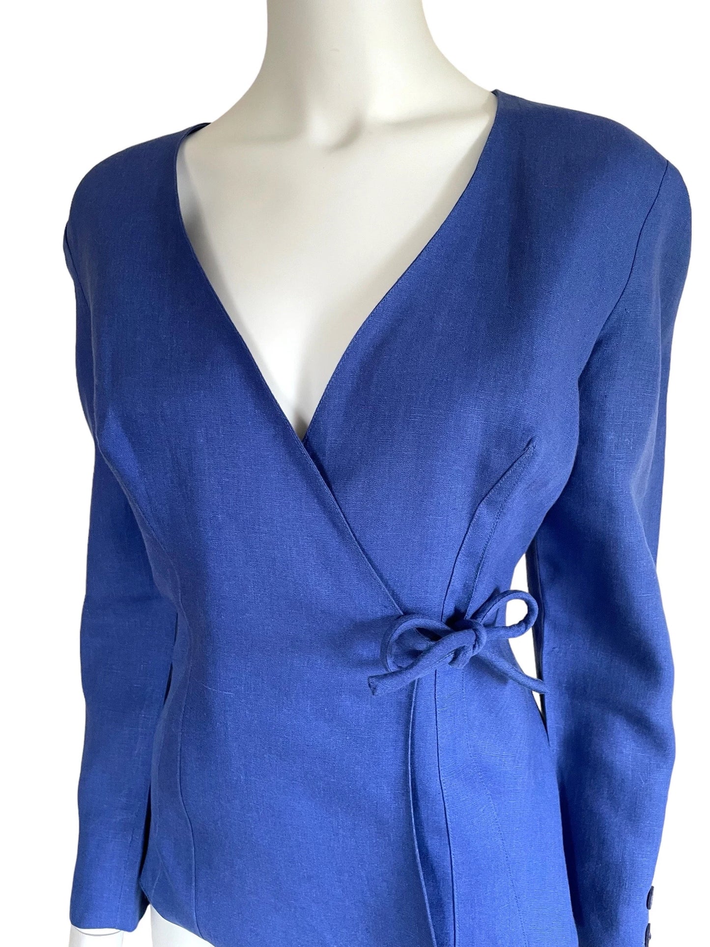 Chantal Thomass Spring Summer 1992 wrap blazer jacket