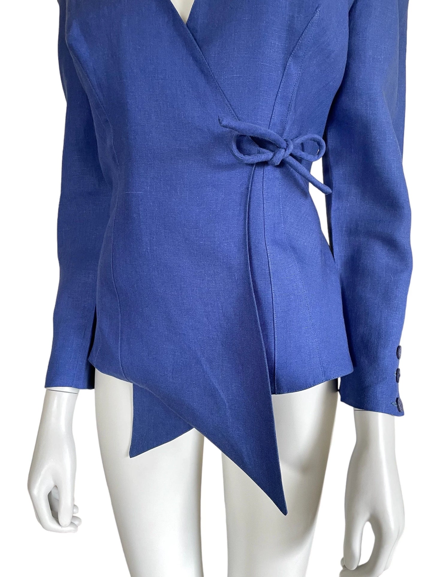 Chantal Thomass Spring Summer 1992 wrap blazer jacket