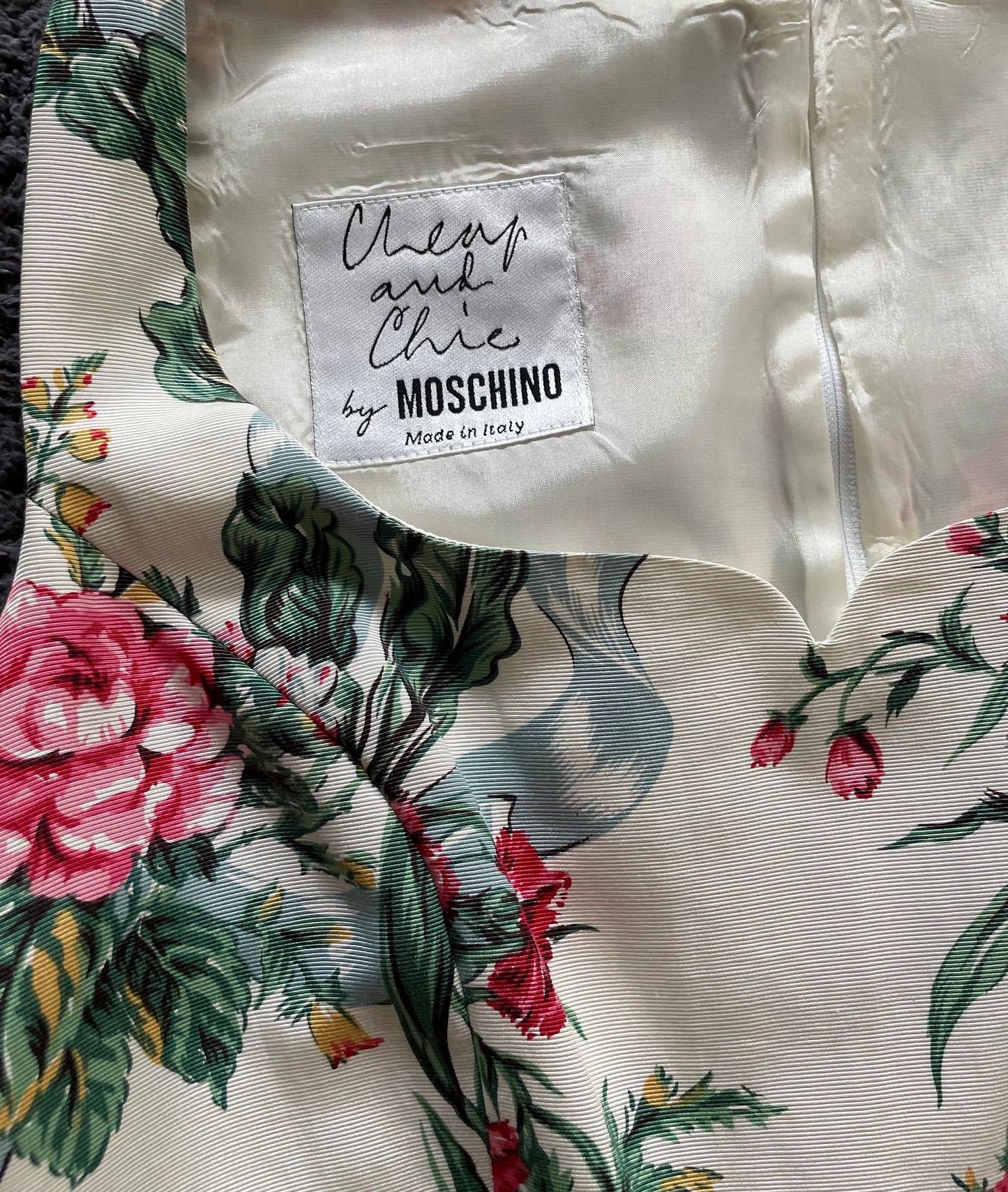 Moschino Cheap and Chic floral dress