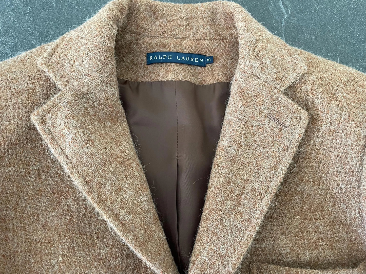 Ralph Laure lambswool and alpaca blazer jacket